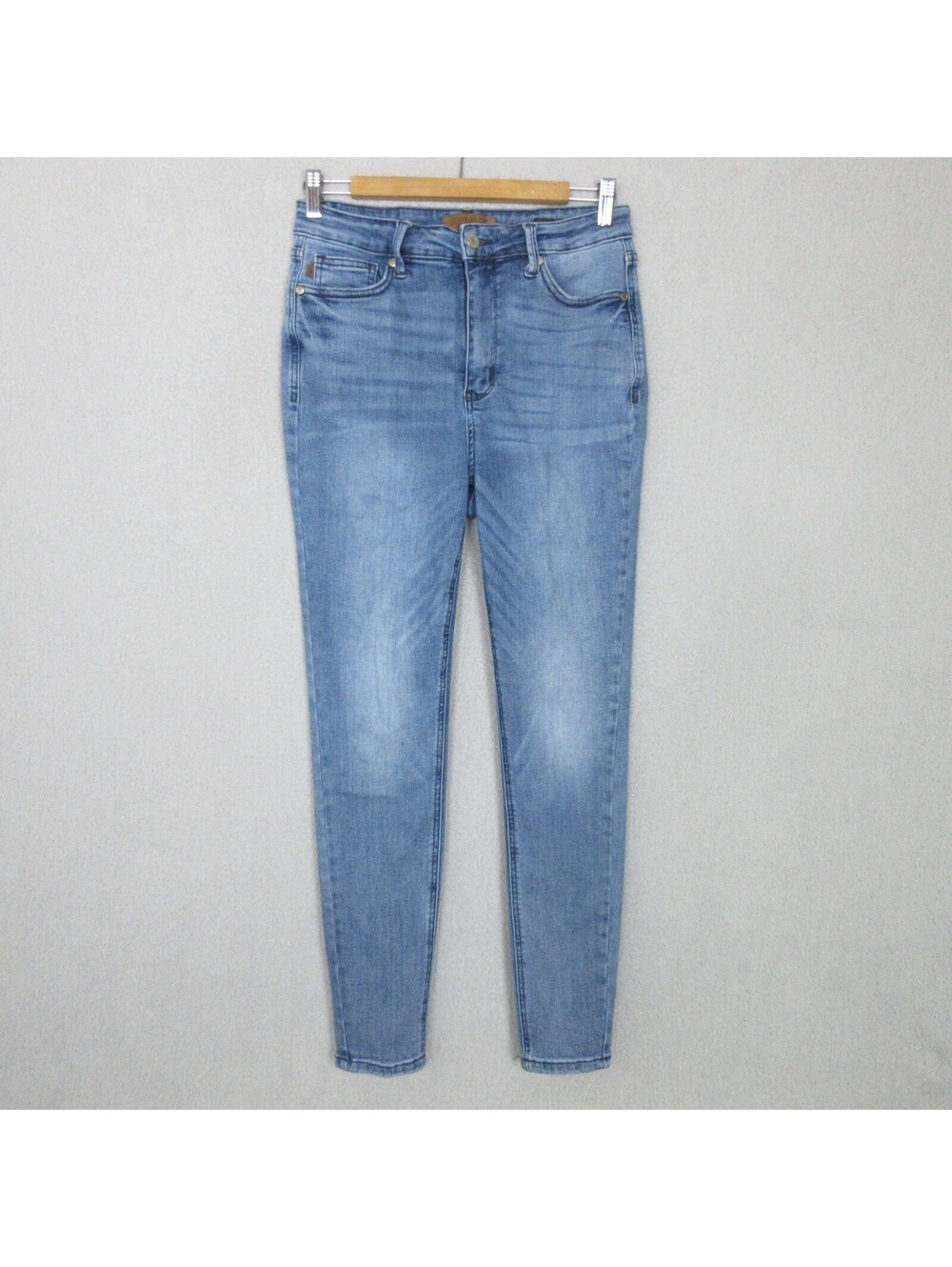 Judy Blue Jeans Womens 9/29 Skinny Ankle Light Wash Stretch 29x28